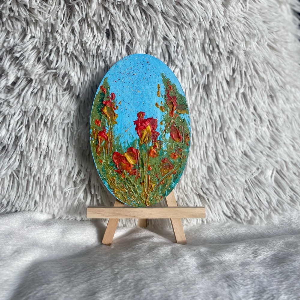 Floral bouquet painting